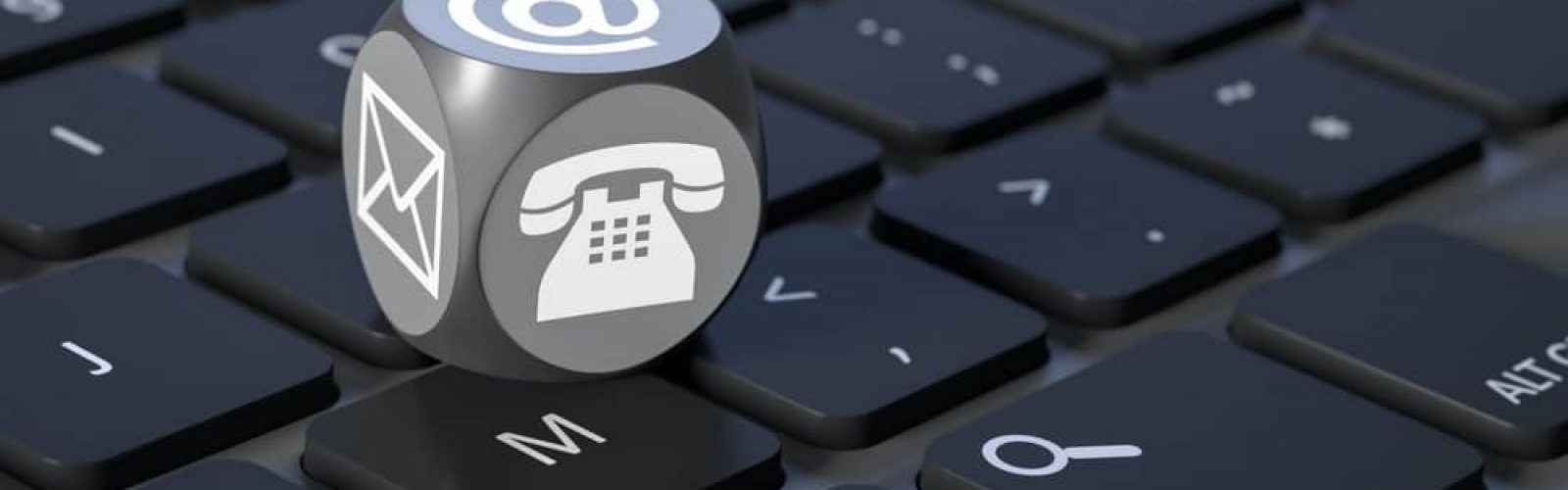 cube-with-signs-for-email-phone-and-letter